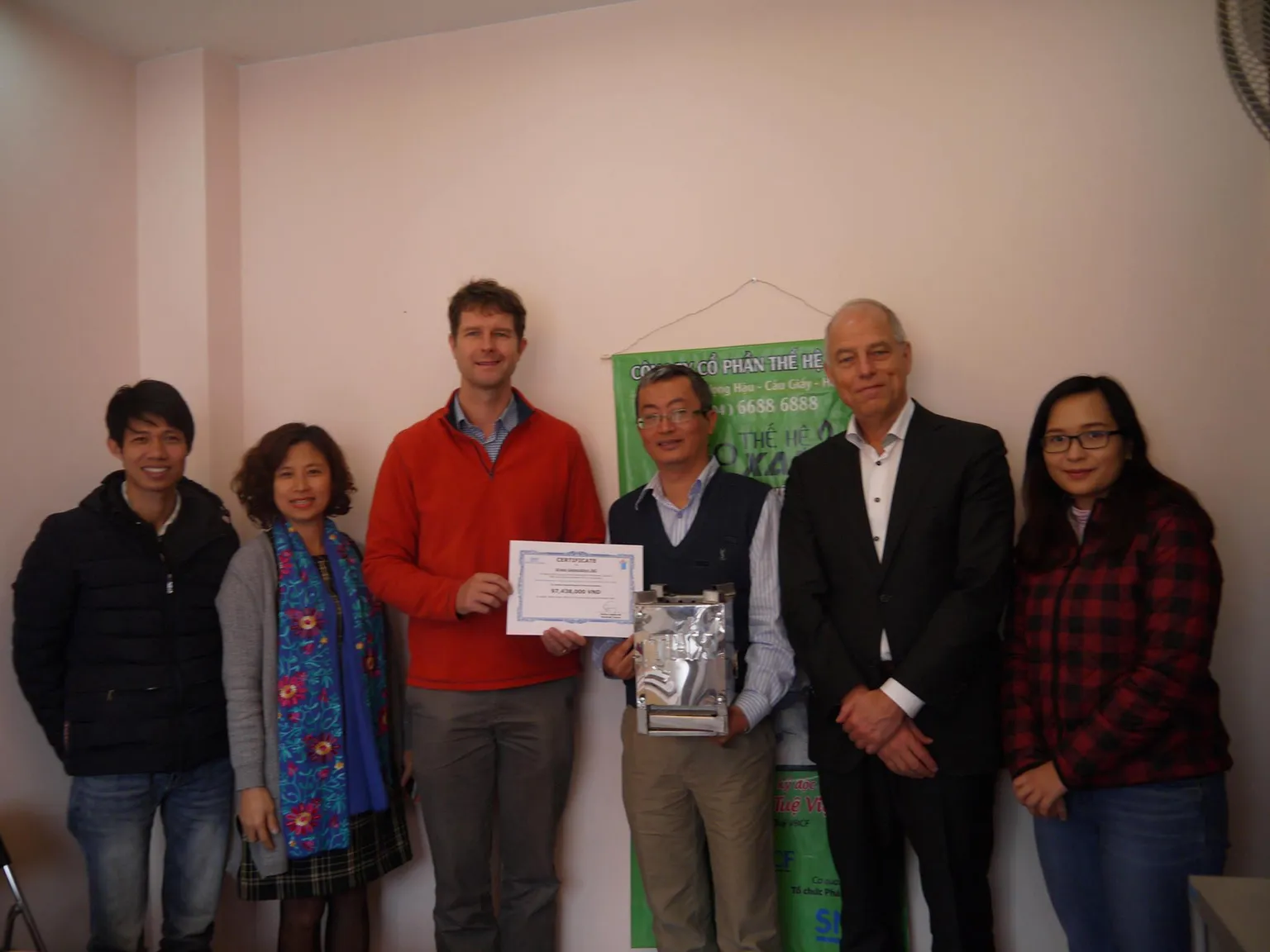 First Incentives from Stove Auction in Vietnam Awarded