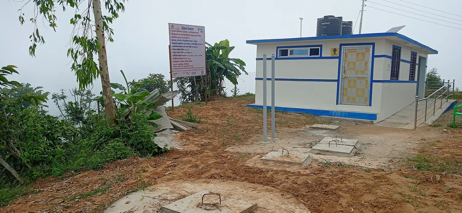 Inclusive WASH facility built in Lakandra Primary Health Care Centre in Nepal
