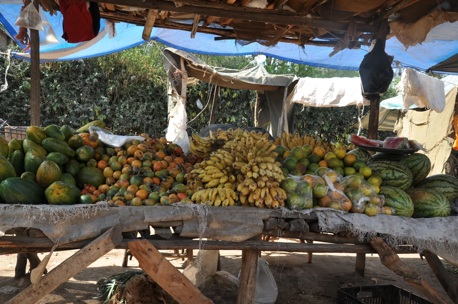 Grain banks provide Ghana caterers with products on credit
