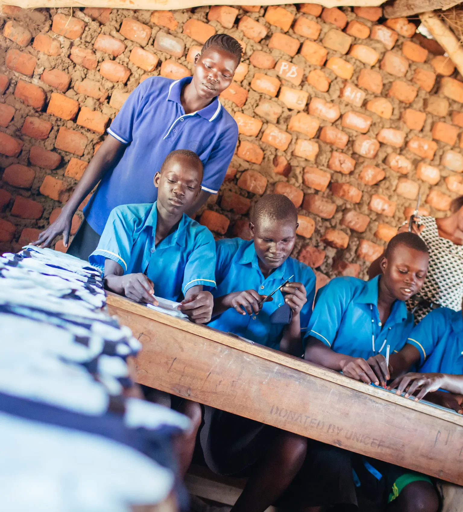 South Sudan: keeping girls in school thanks to home-made sanitary pads