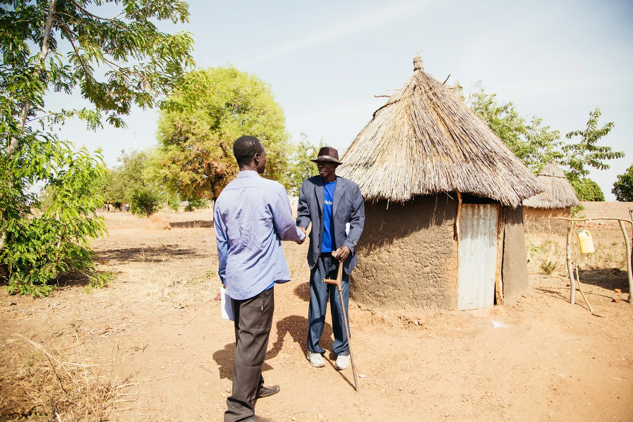 Toilet at the Assei village (Photo: Aidan Dockery for SNV)