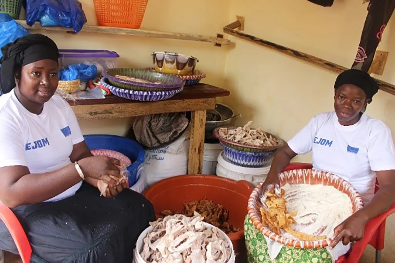 Mariam Samounou Aminata became an entrepreneur