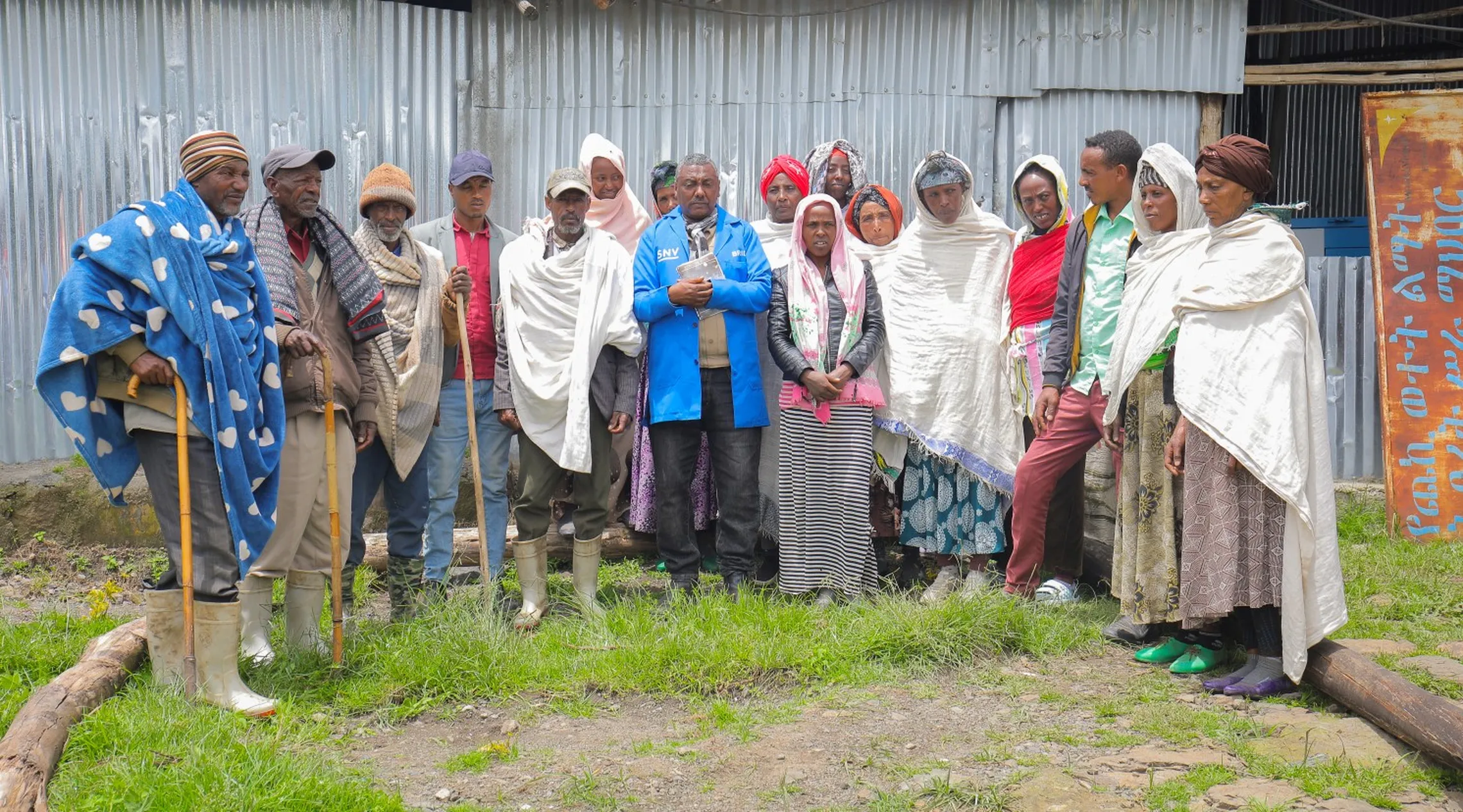 Dairy farmers in Ethiopia