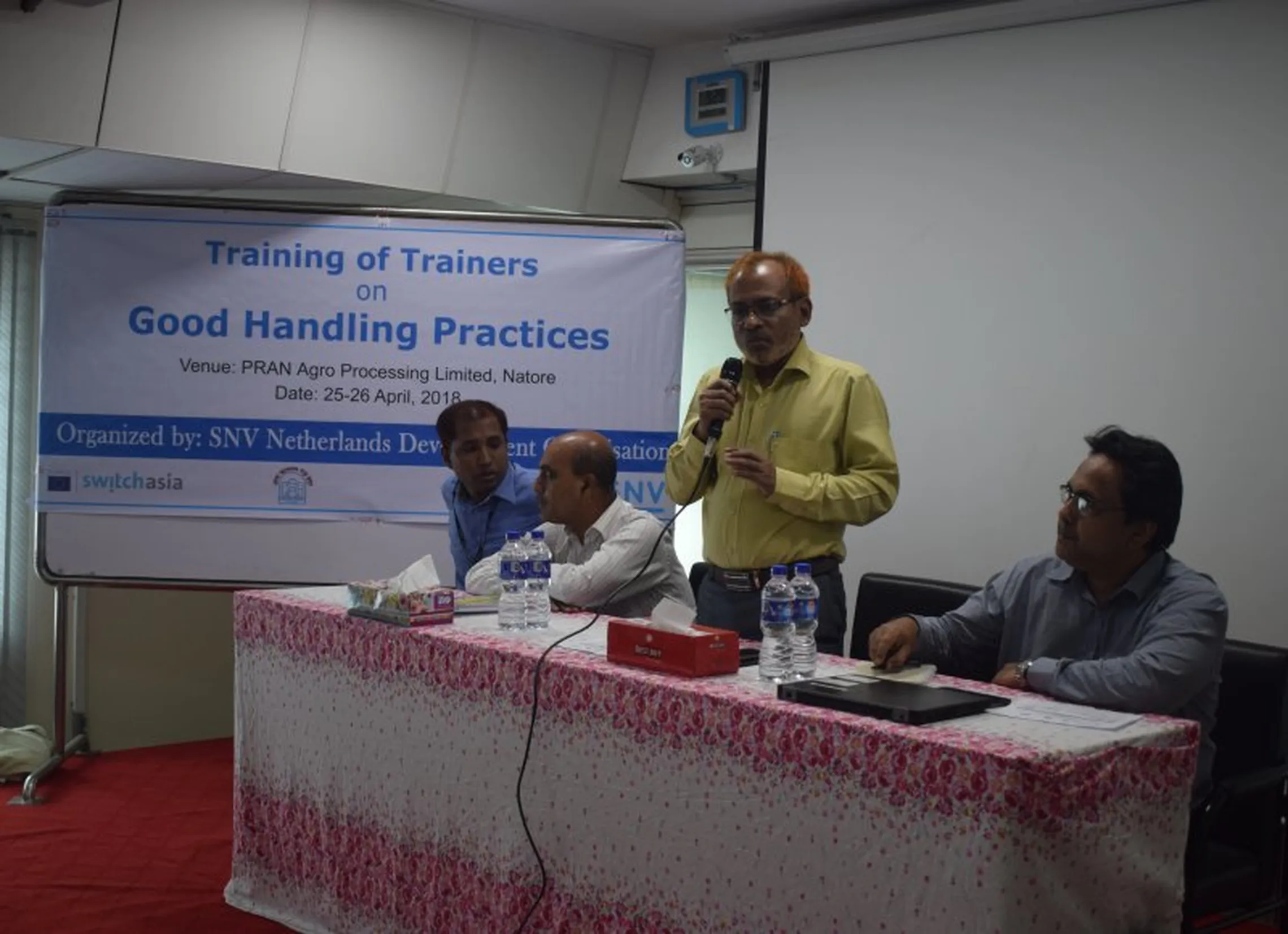 AD S.M. Mostafizur Rahman of DAE inaugurating the event