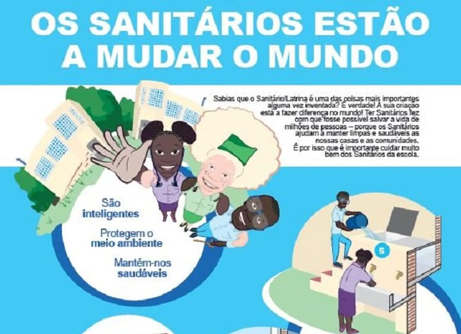 Have a look at earlier posters published for schools (in Portuguese)