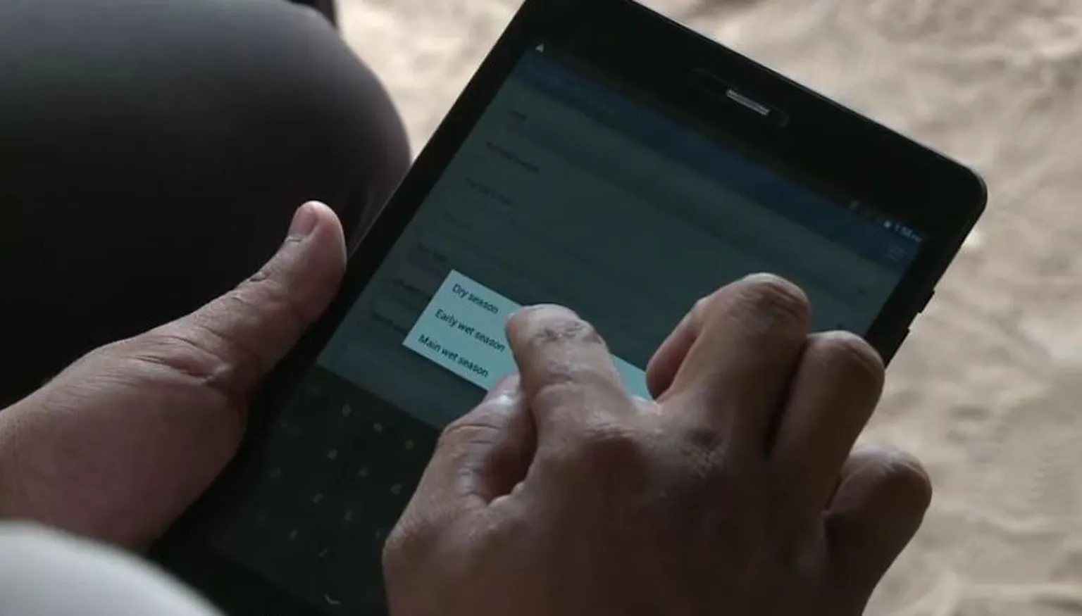 E-learning comes to the rice field