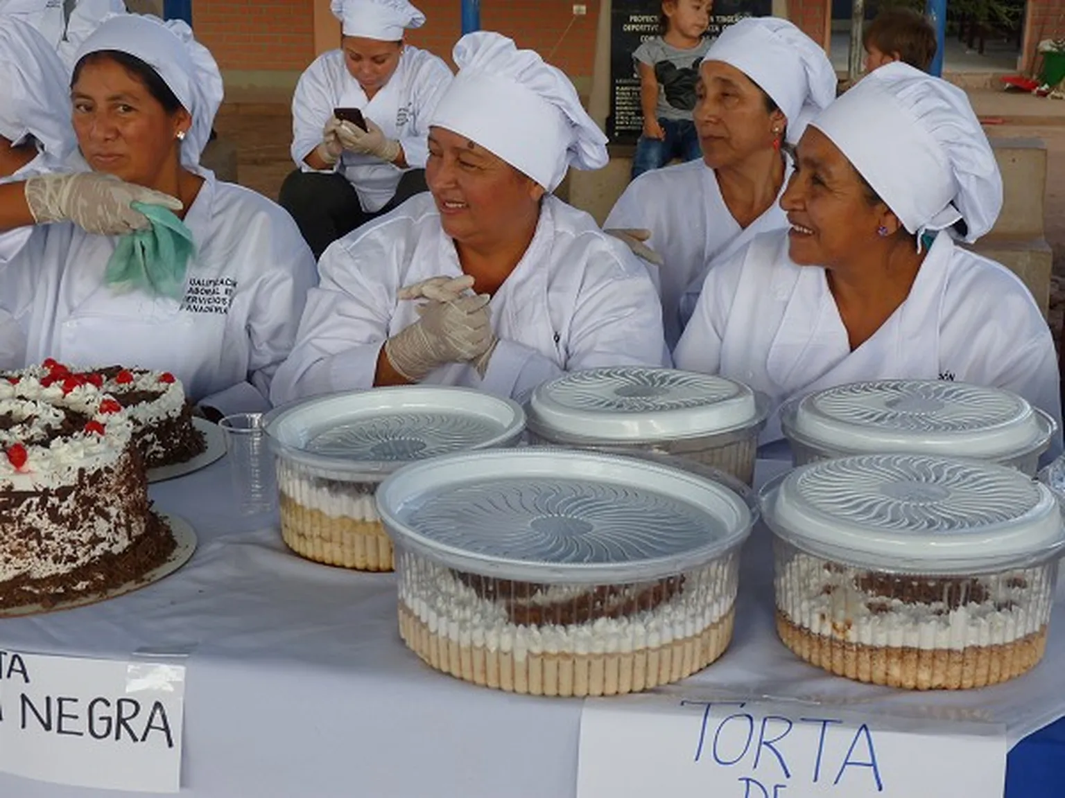 Palos Blancos women trained and certified within inclusive labour qualification framework