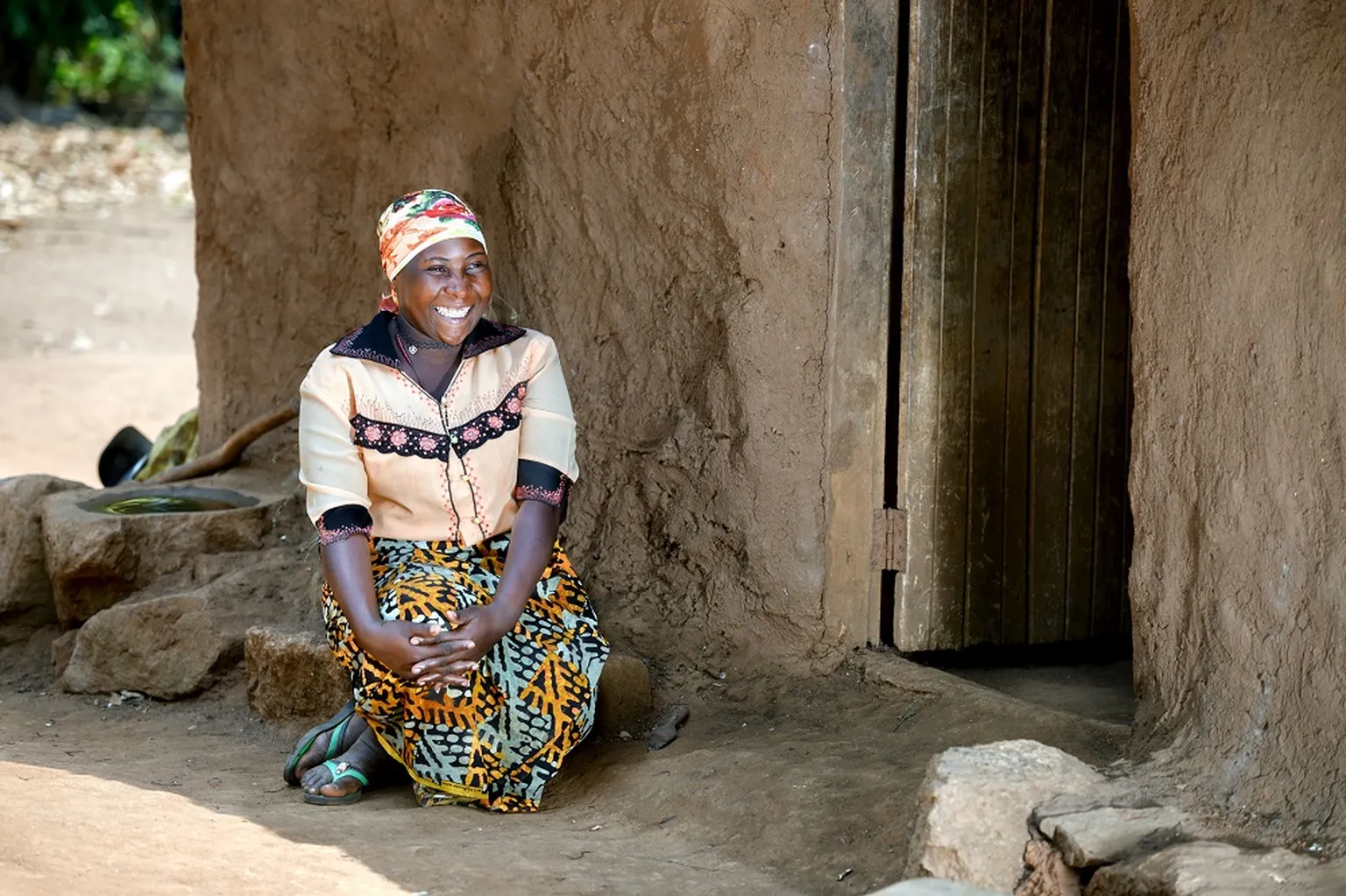 Model sanitation household in the Kibale district of Uganda (SNV/SSH4A Results Programme)