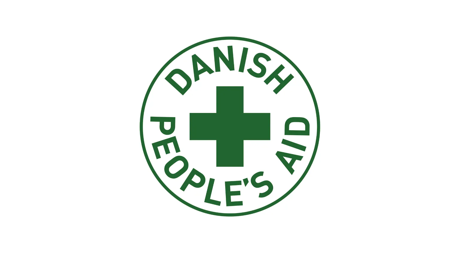 Logo of the Danish People's Aid