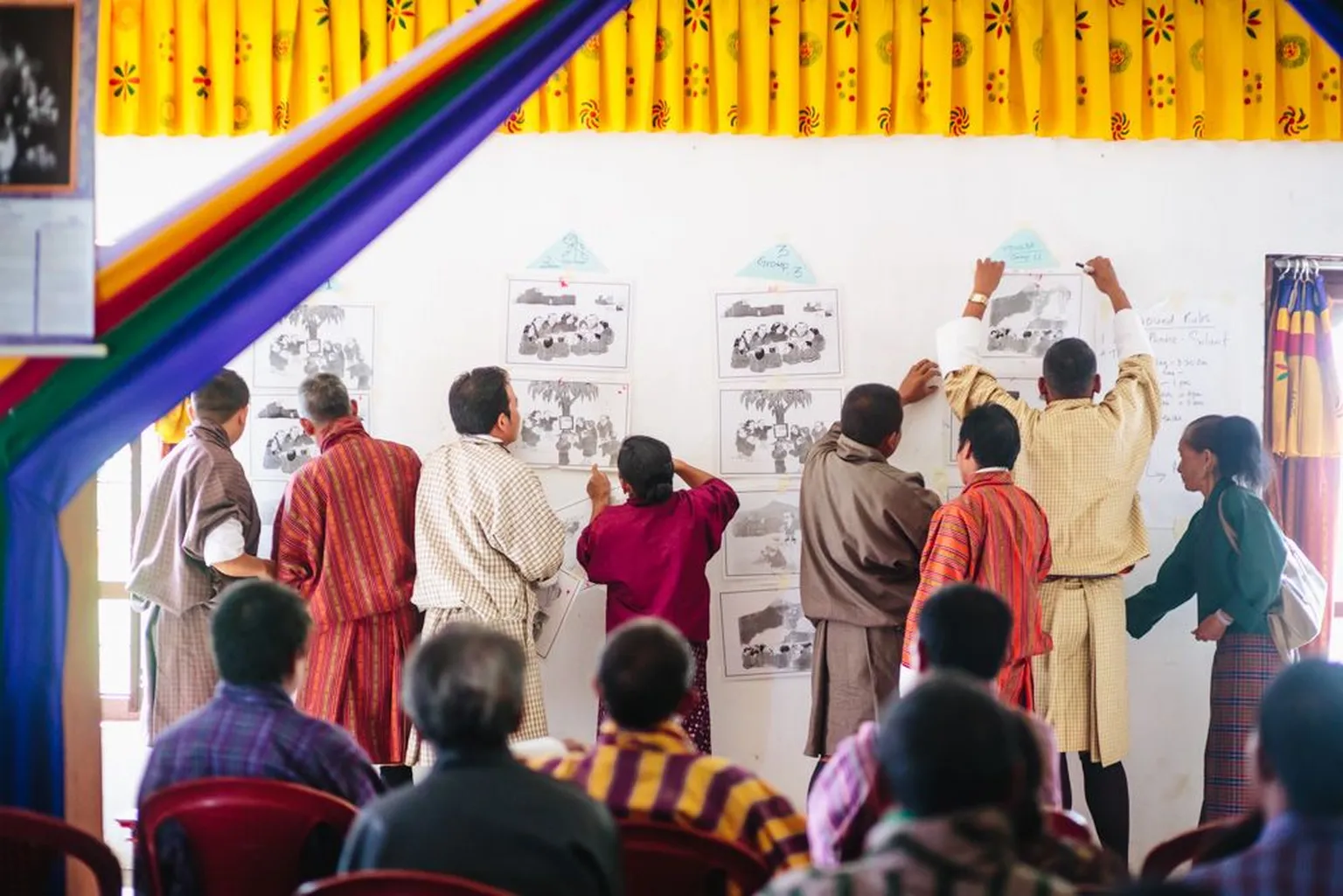 Capacity training workshop in Dagana district in Bhutan