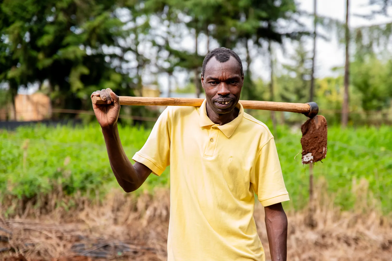 farmer in Kenya