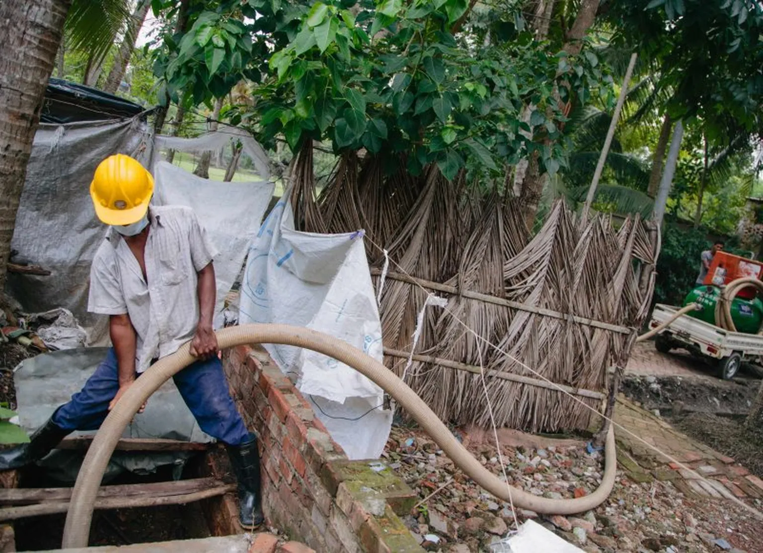 Why faecal sludge flows unnoticed