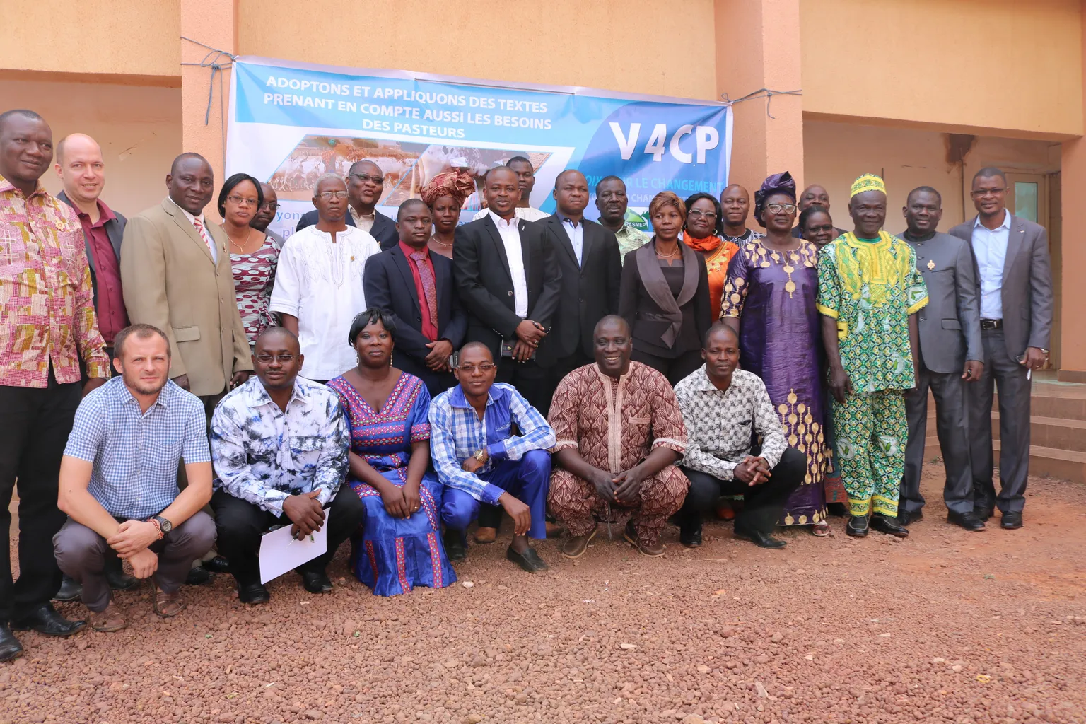 Burkina’s Members of Parliament engage with the V4CP Programme