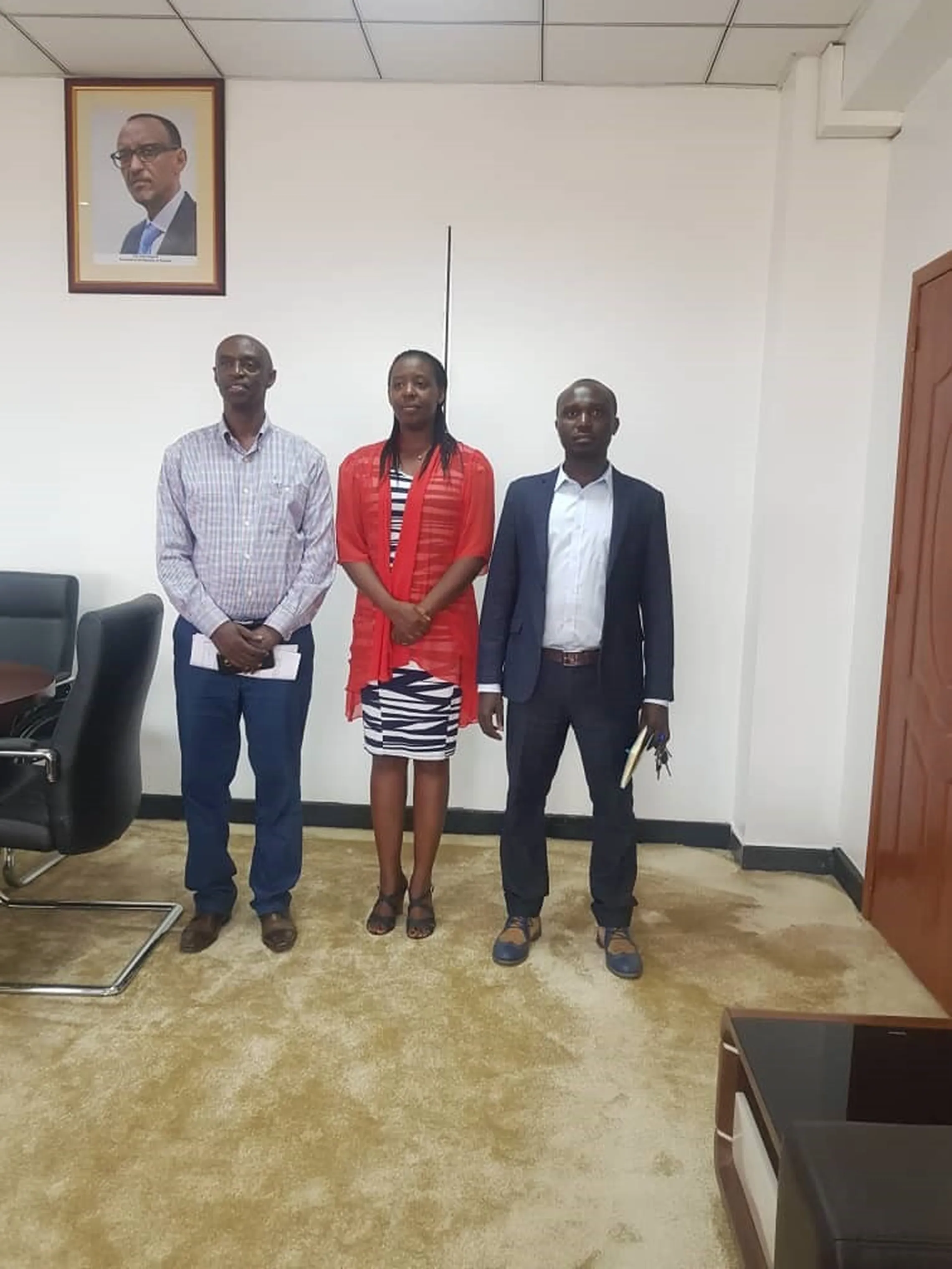 National coordinator for NECDP receives CSOs.