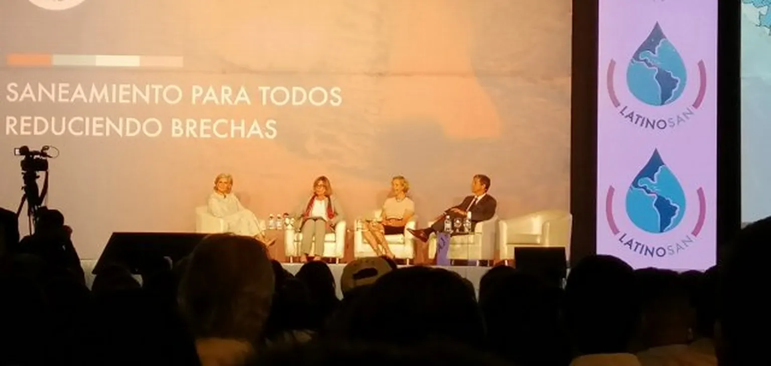 People sitting at conference