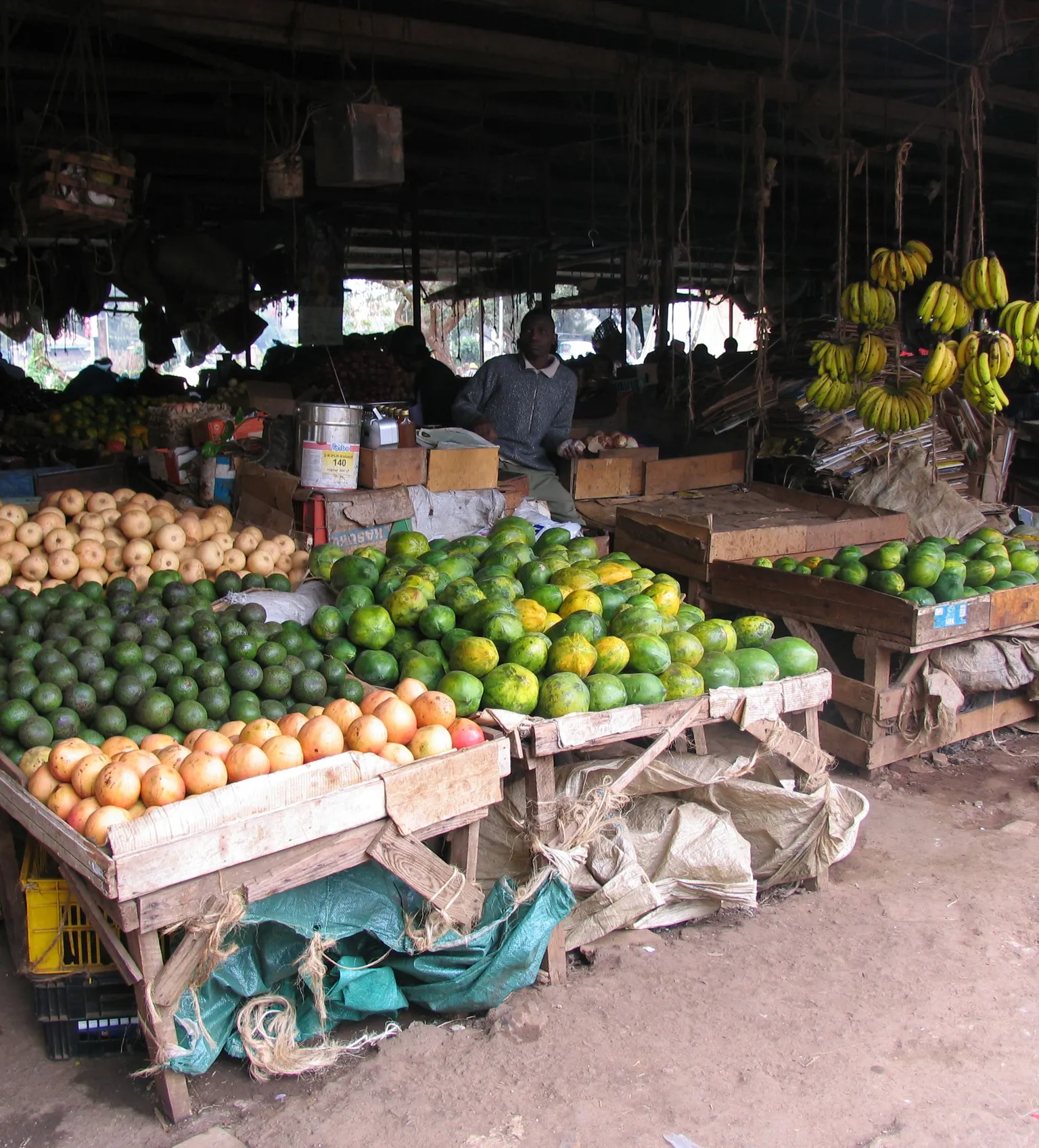 Banner image, market