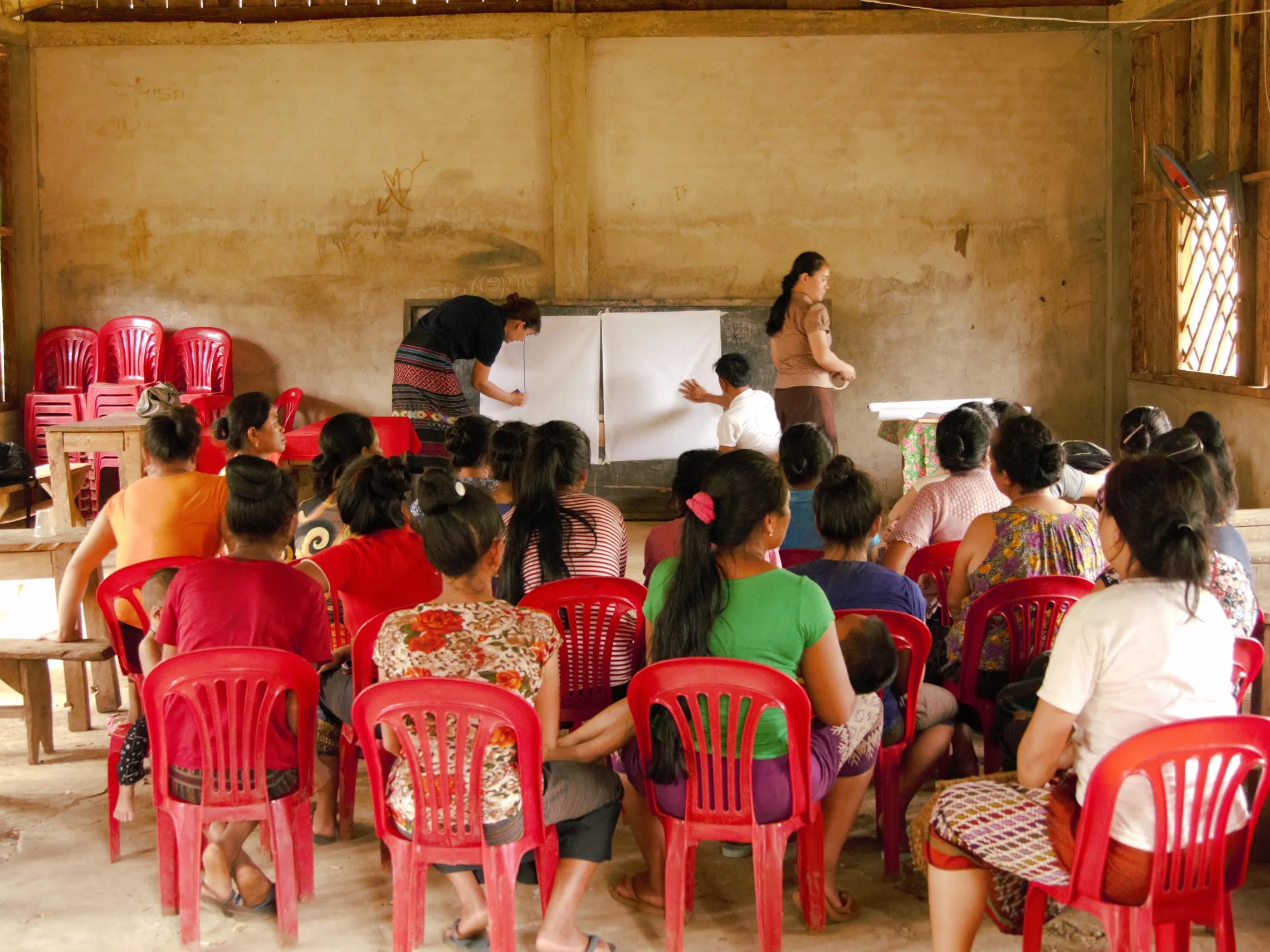 A focus group in Houaphanh province
