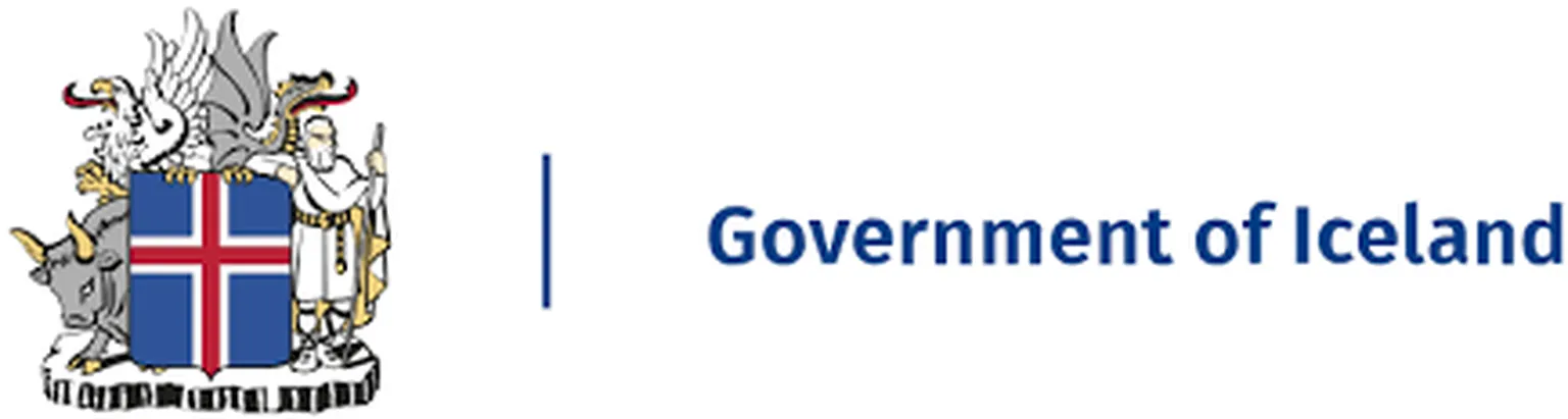 Logo for government of Iceland