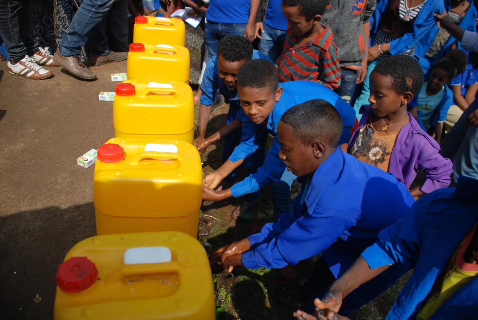 Ethiopian students joined the world in celebrating Global Handwashing Day 2017 