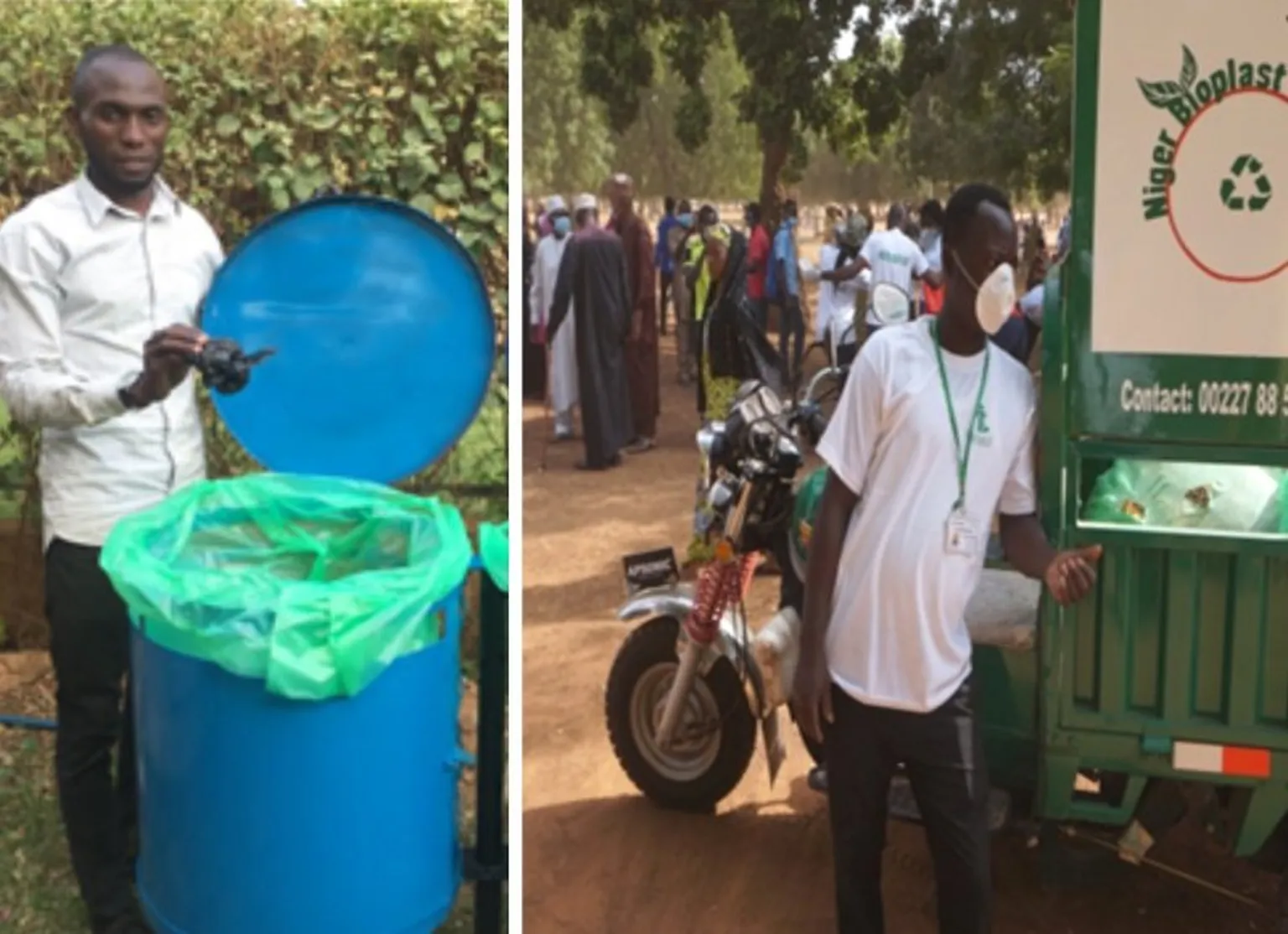 Entrepreneurial youth launch Niger Bioplast to address Niamey’s garbage problem