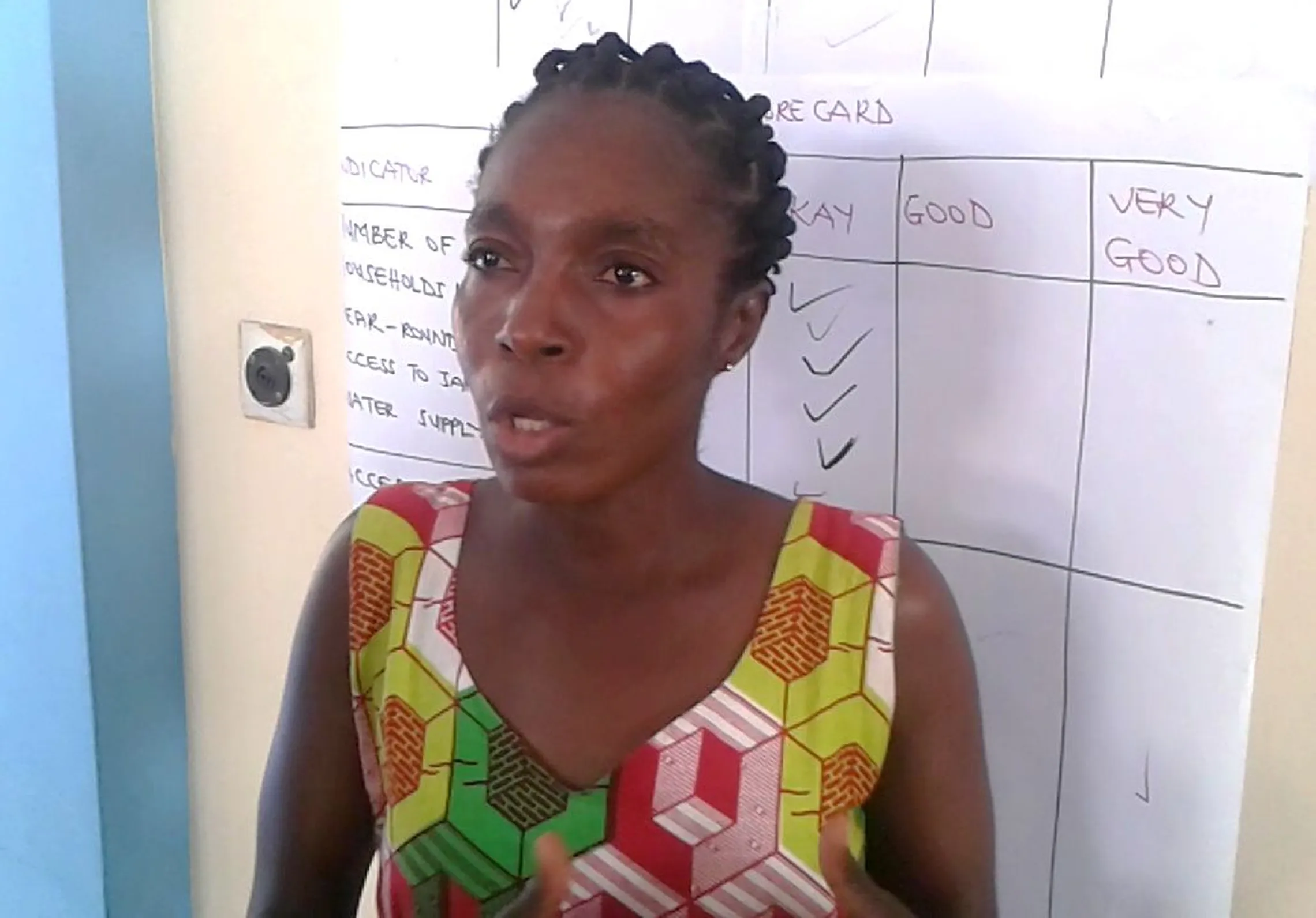 Annie Agyabeng, a resident of Kasoa