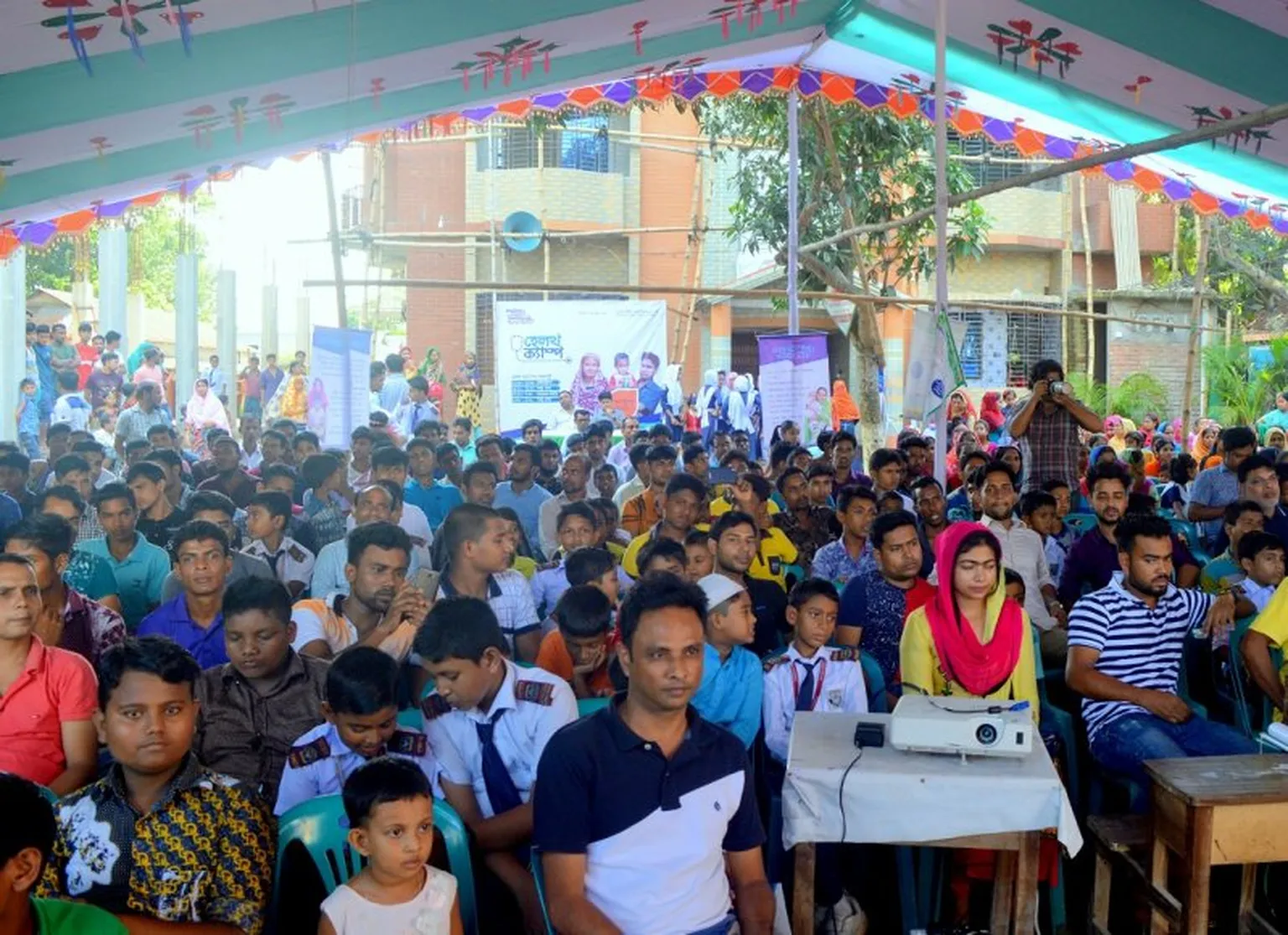 SNV health camp and Family Planning Fair in Gazipur