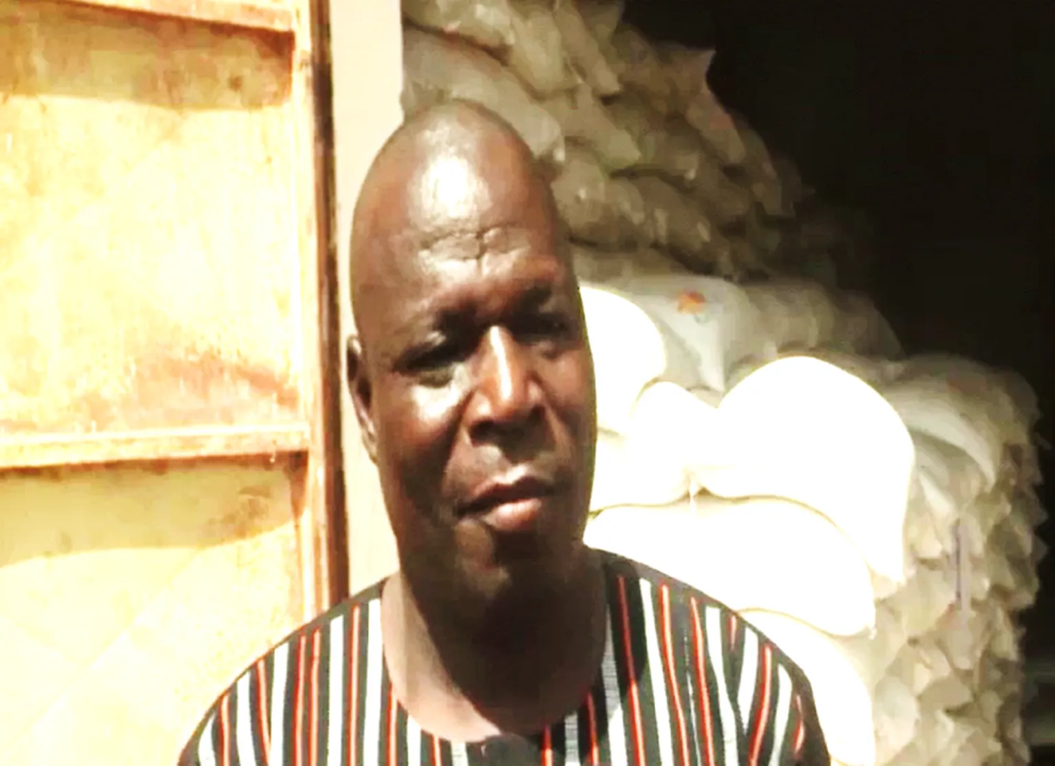 George KIENOU, Rice Producer at the Sourou Valley and President of the UNPRB.