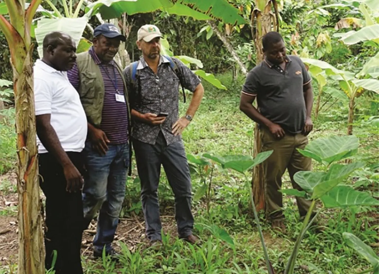 The SCAFS team during their first visit before rehabilitation