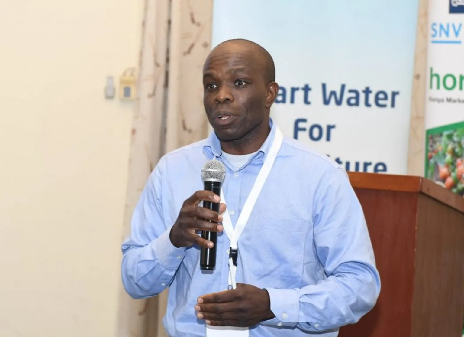 Sebastian Oggema, project manager Smart Water for Agriculture