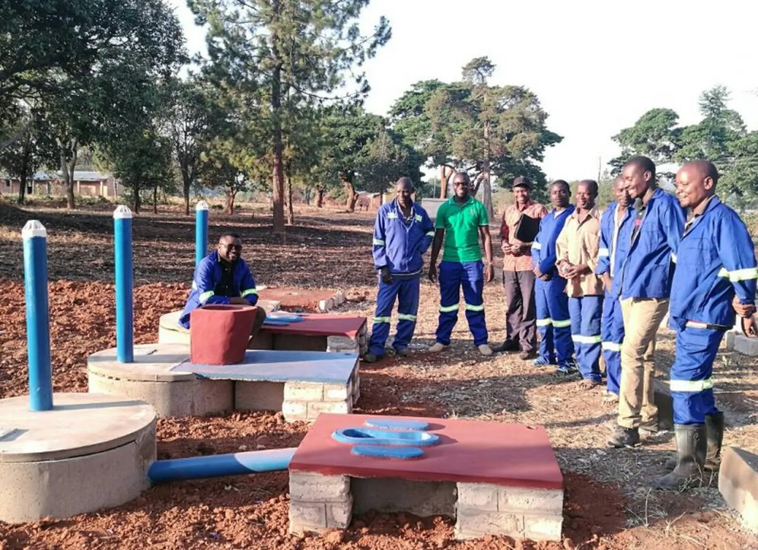 Local sanitation entrepreneur training session