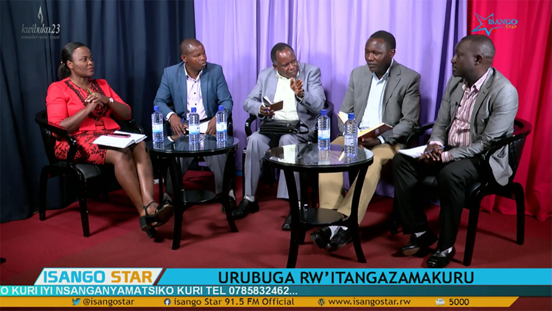 TV debate on production and consumption diverse nutritious food