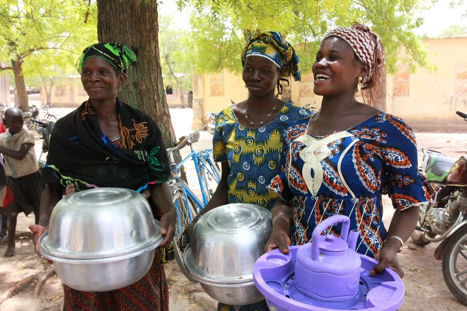 Matchmaking events connect farmers with the school feeding market in Mali