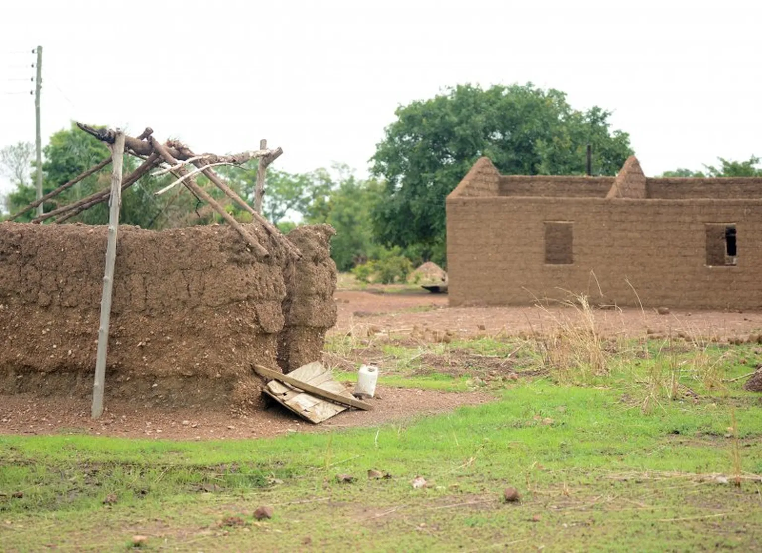 No longer an afterthought: a latrine is built alongside house construction