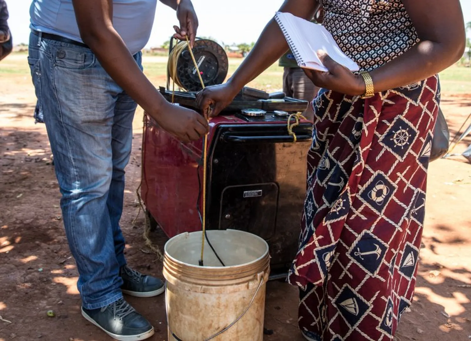 Checking the quality of water supplied by service providers