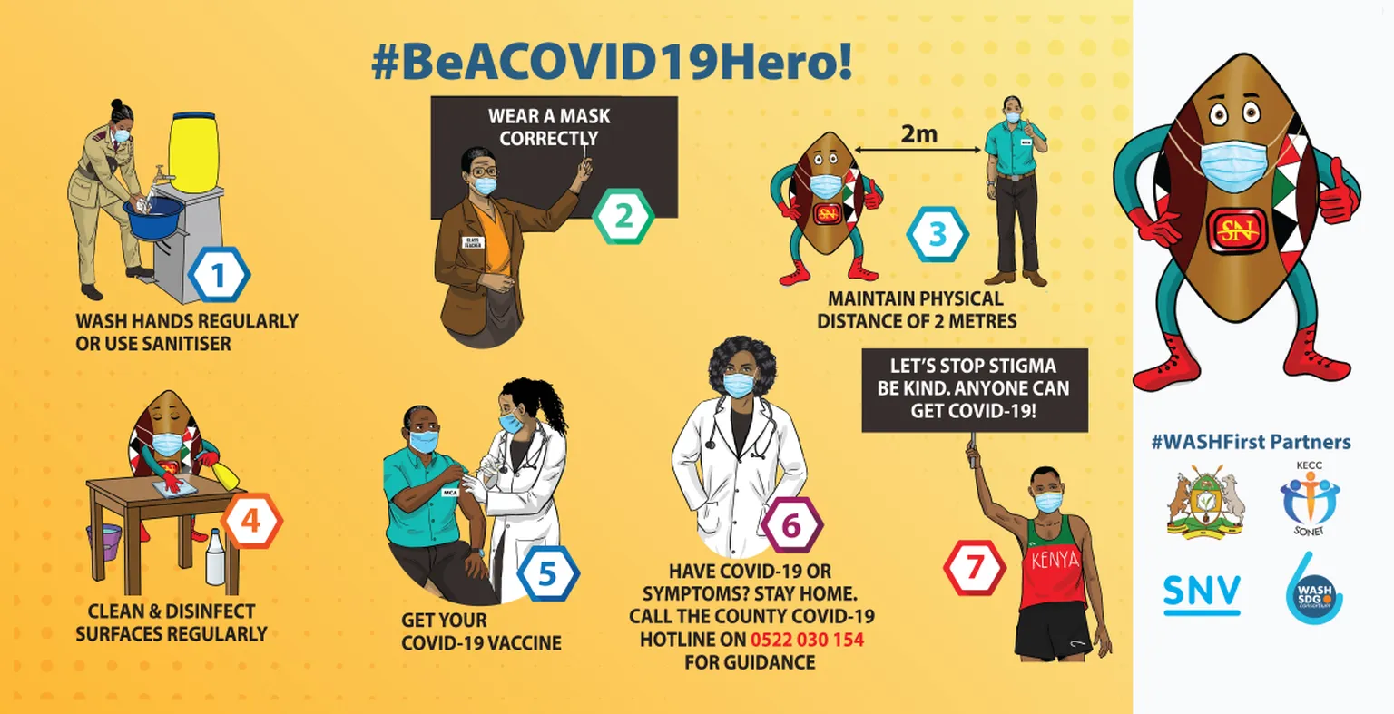 COVID-19 prevention campaign starts in Kenya