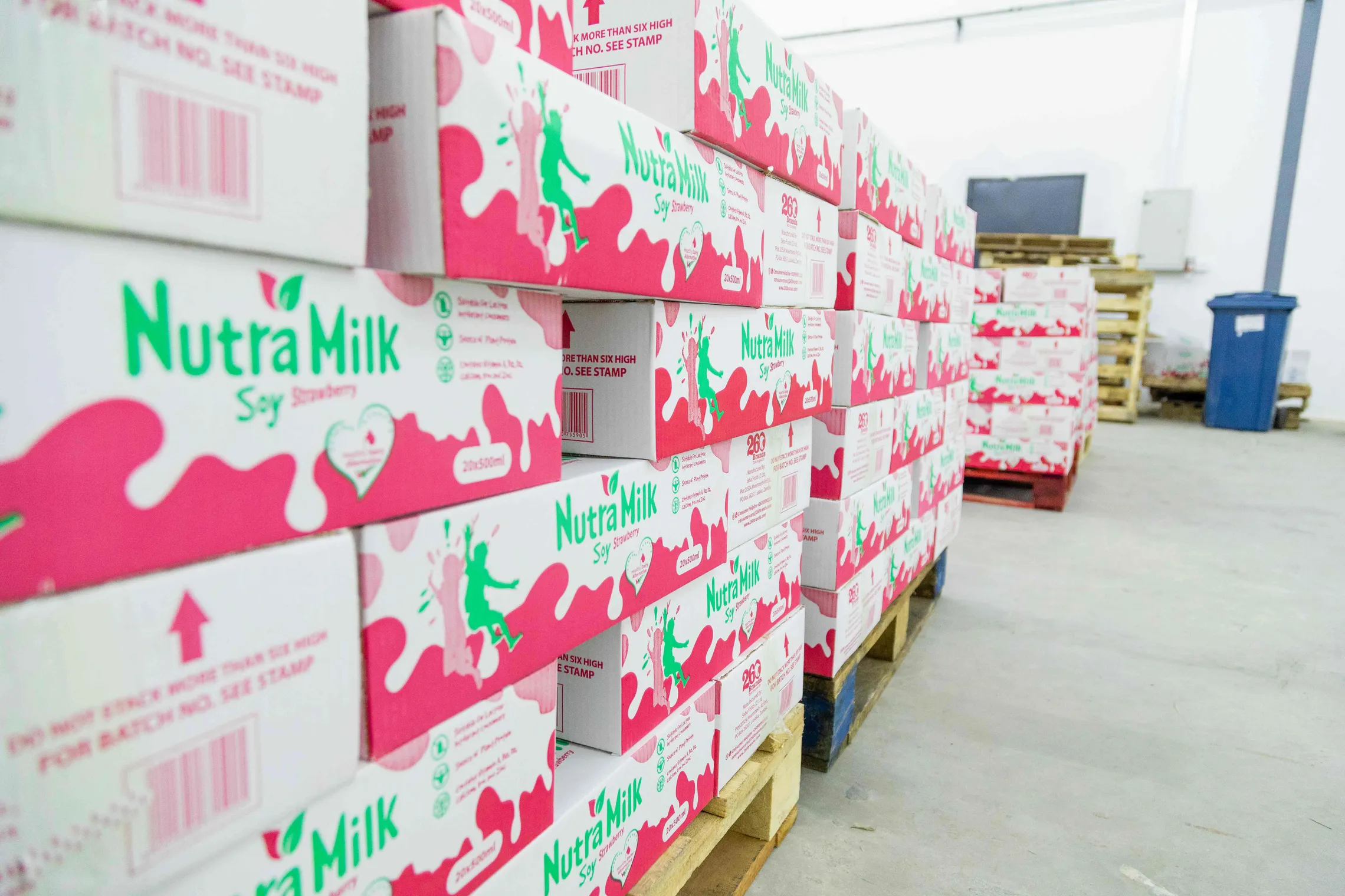 Boxes of Nutra Milk