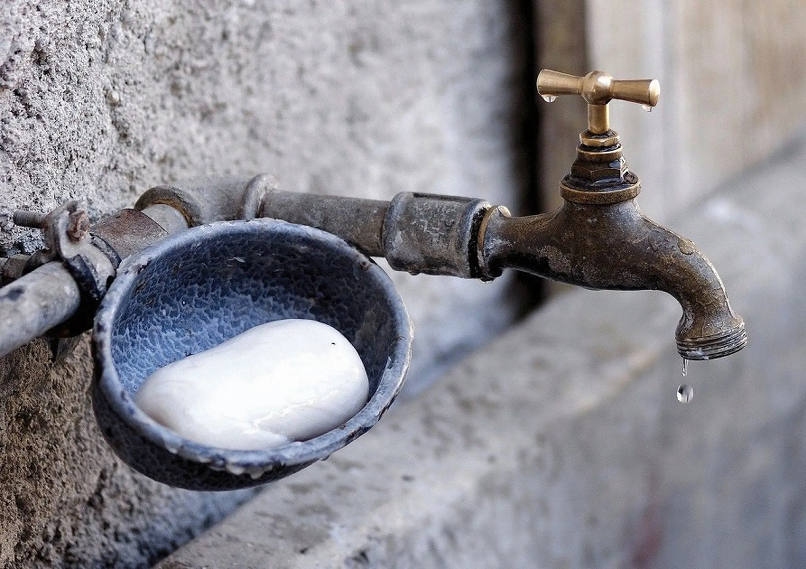 Permanent water supply and soap are essentials for appropriate handwashing