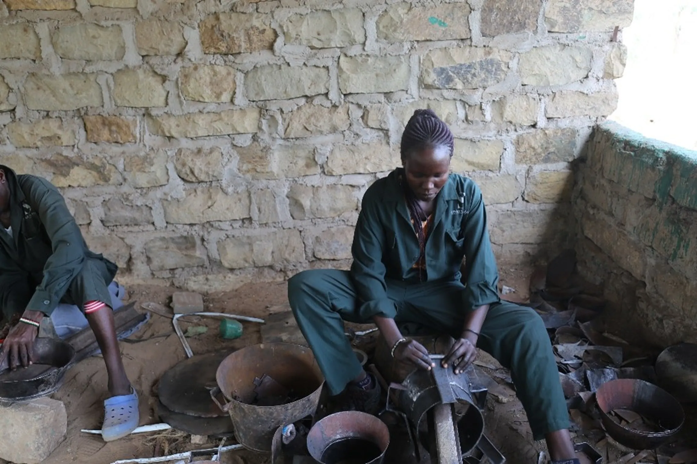 cooking in kakuma refugee camp