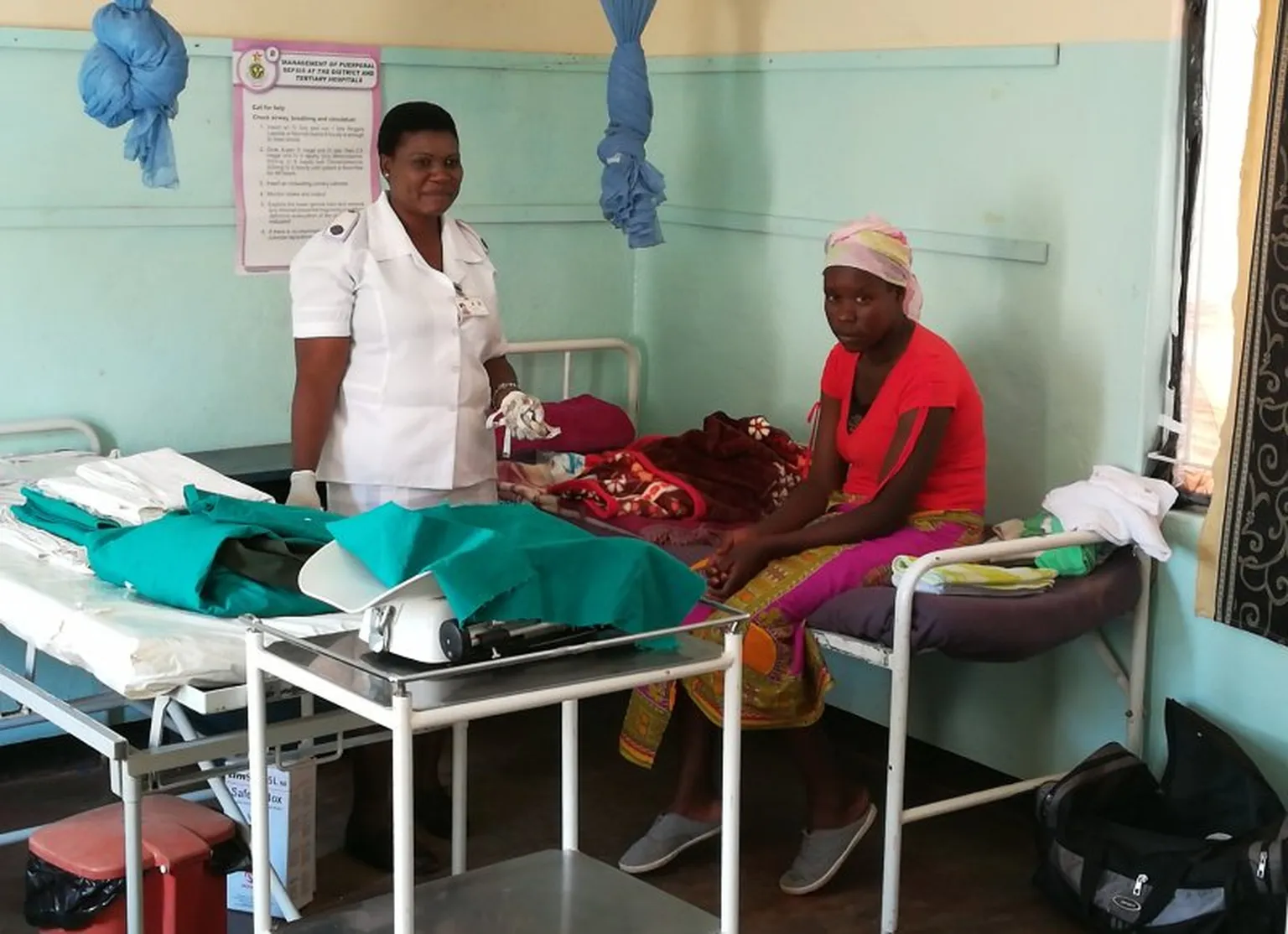 A Health Clinic in Mashaba powered by the mini-grid