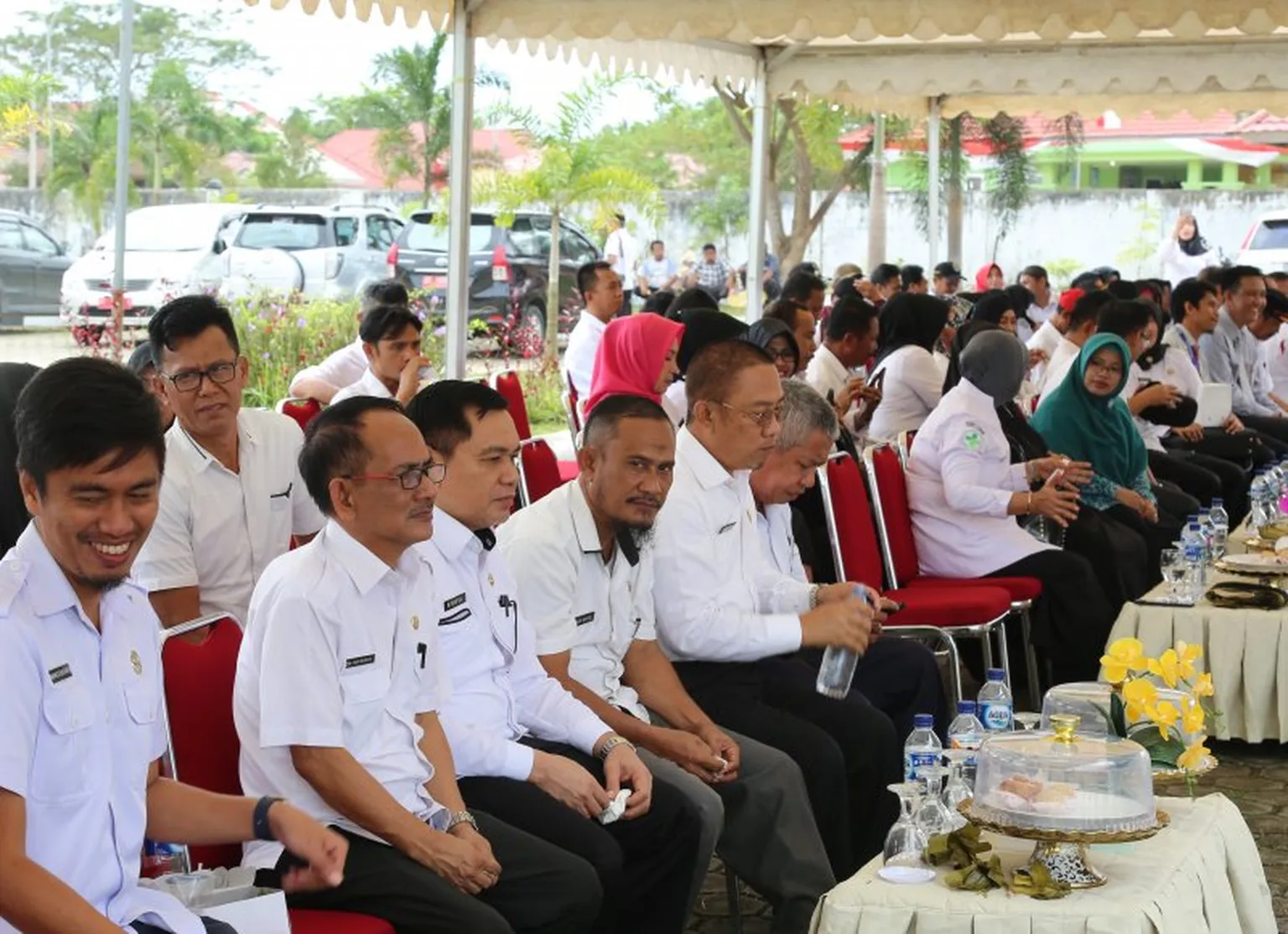 Civil servants attending LENTERA programme launching