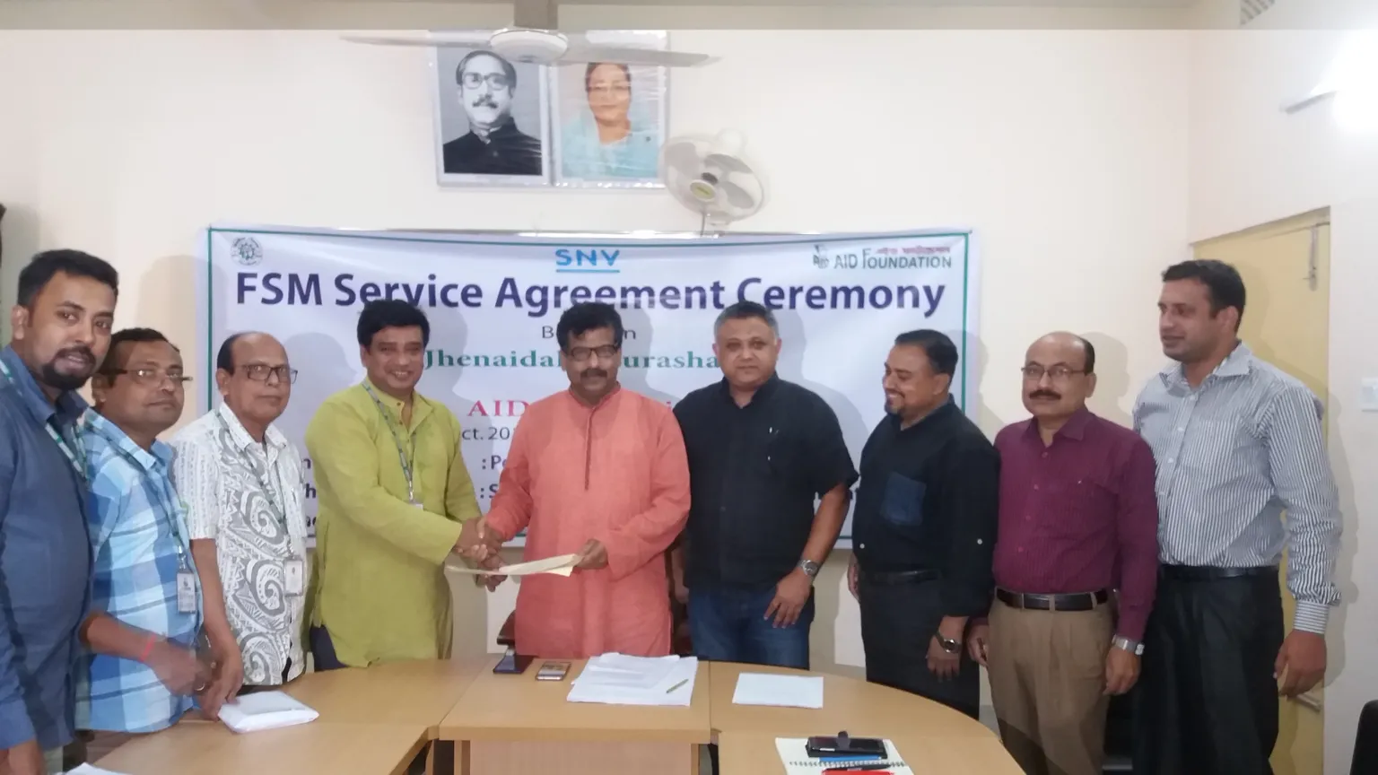 Engagement of private sector for faecal sludge management