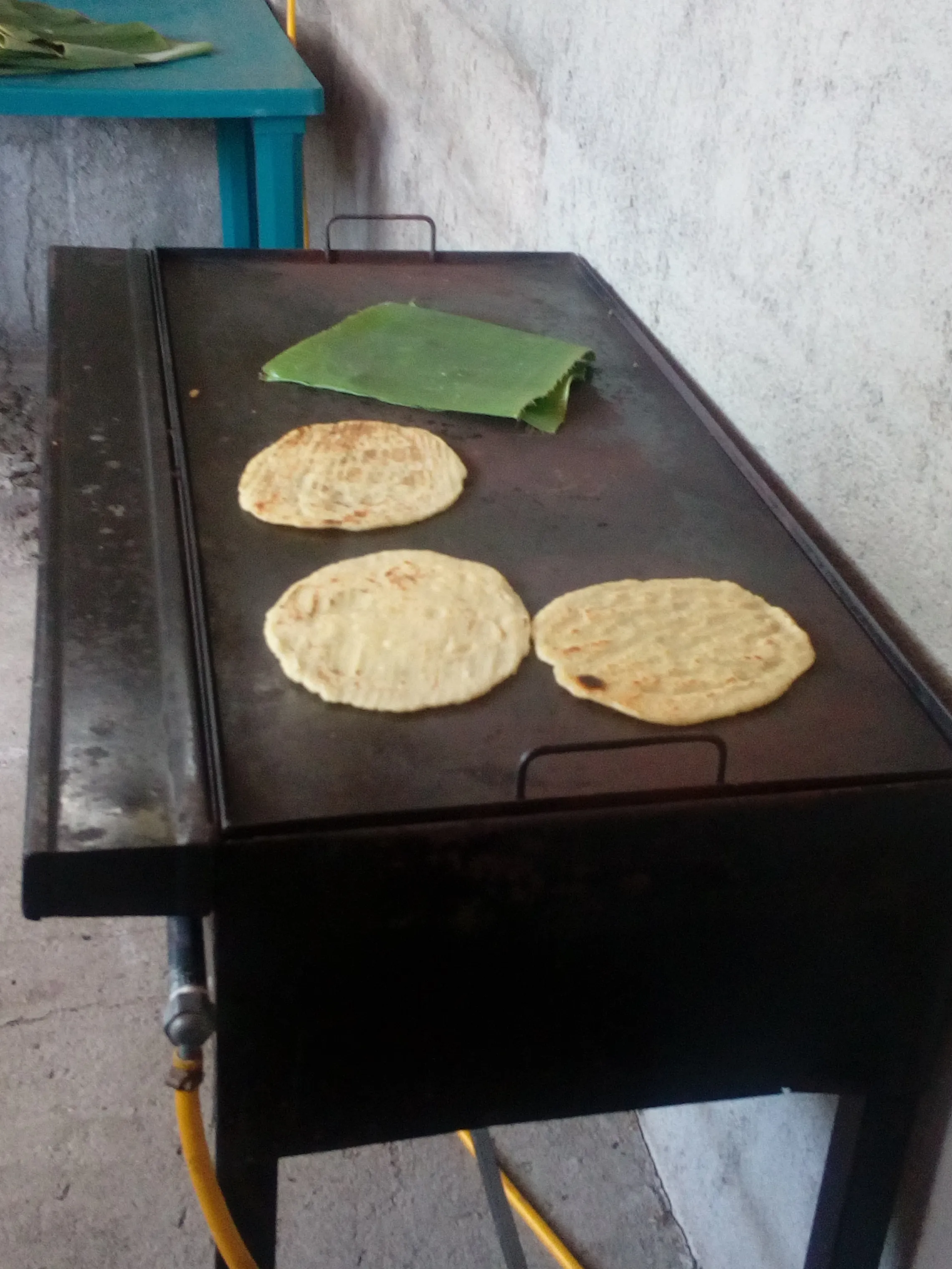 Cooking with biogas