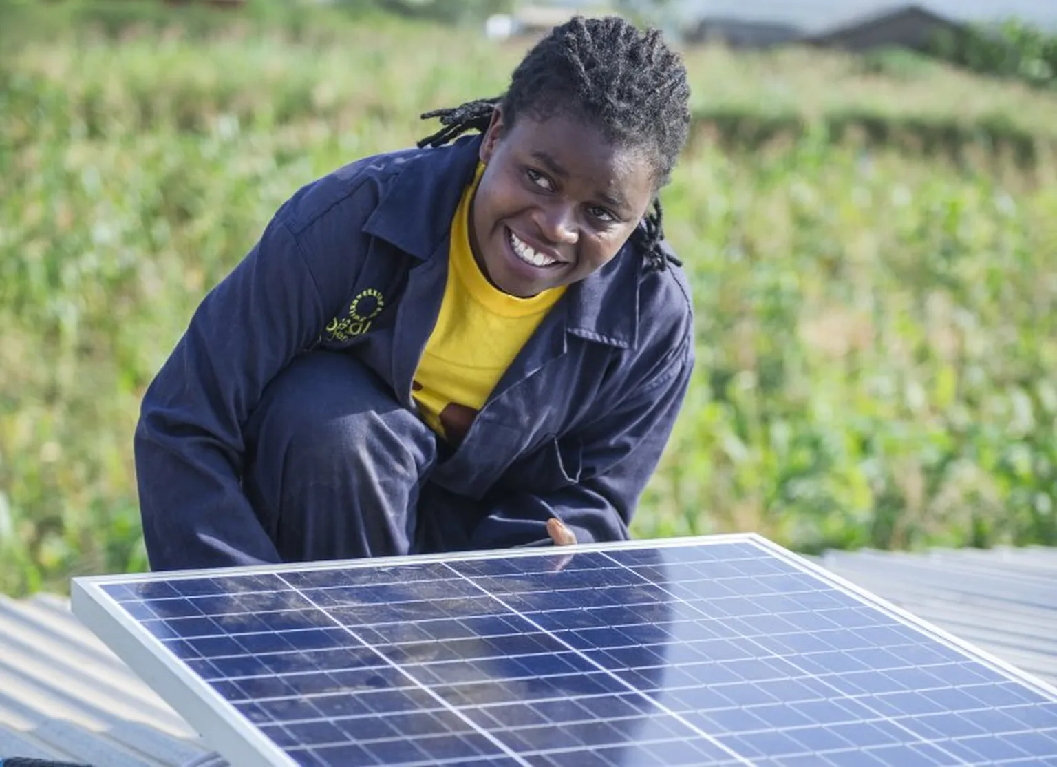 Rosalie brings solar energy to rural Rwanda