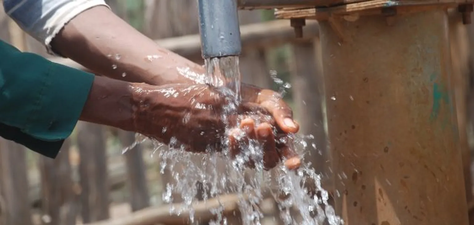 Washing hands