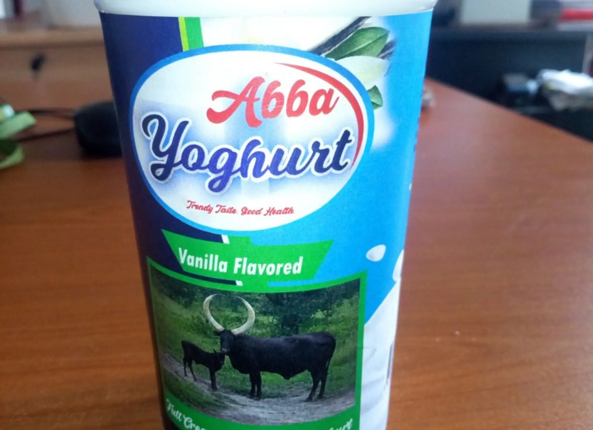 Abesigana brand of yoghurt