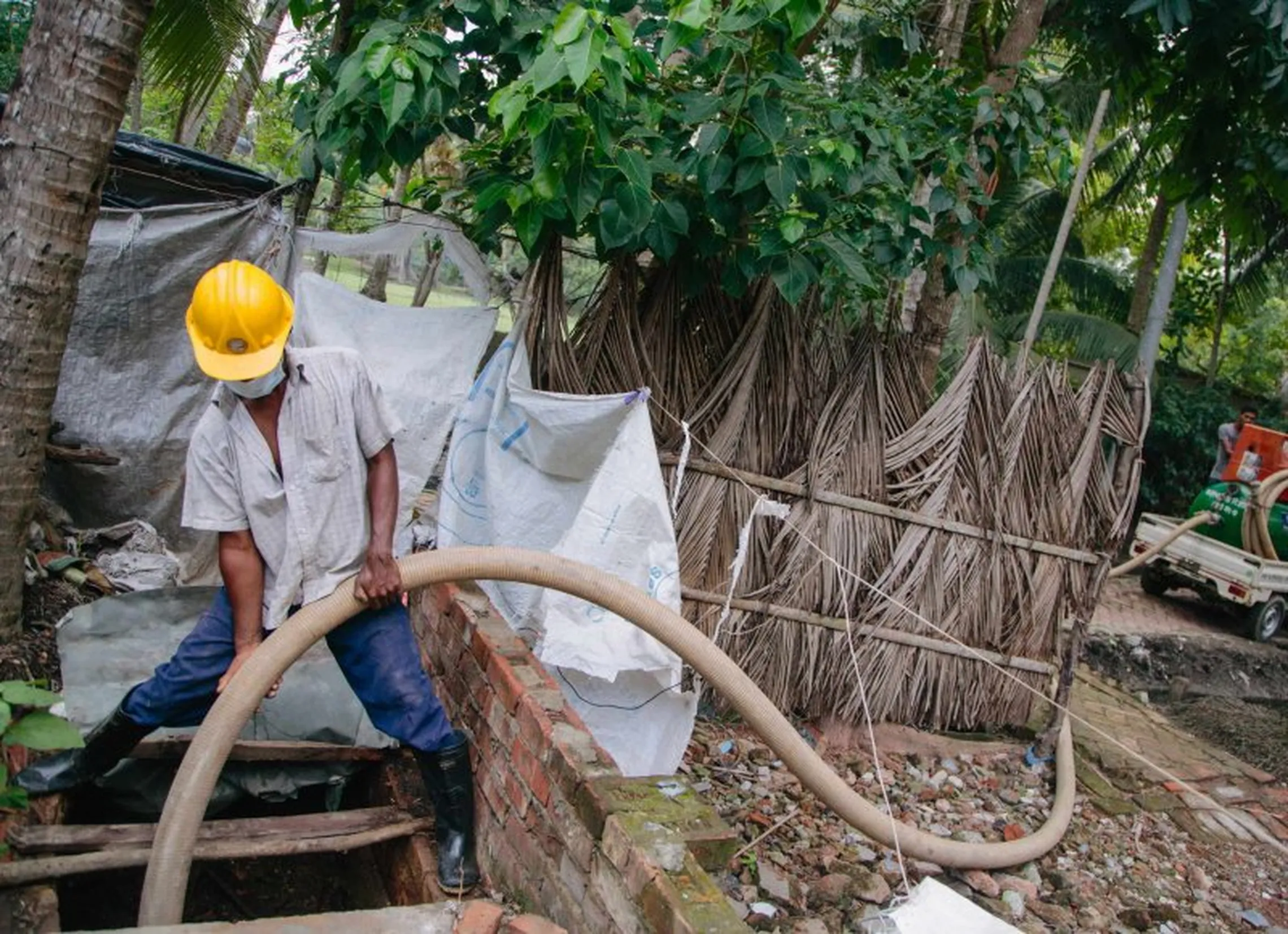 Construction guy working