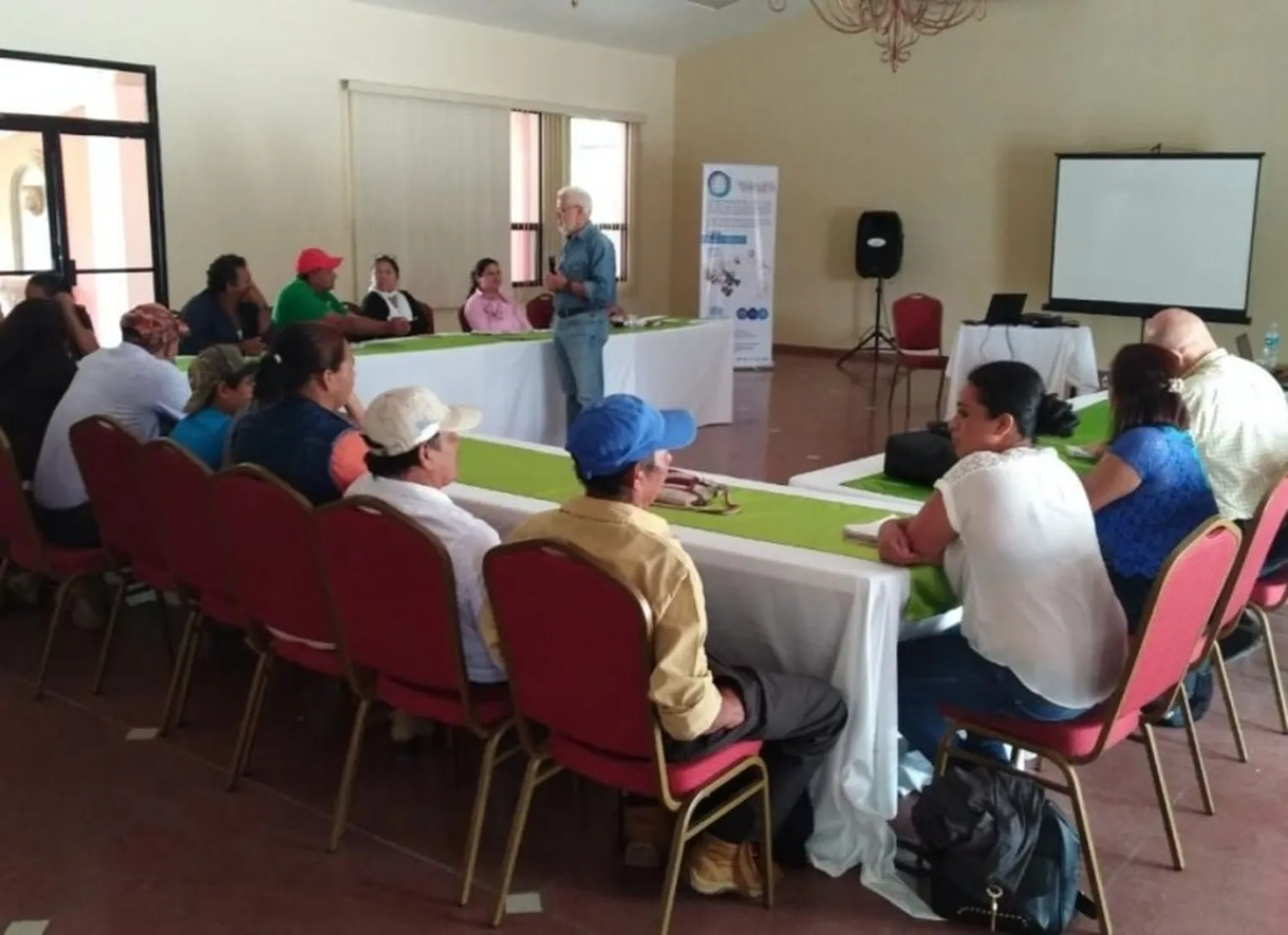CSOs' consultations in action in Honduras.