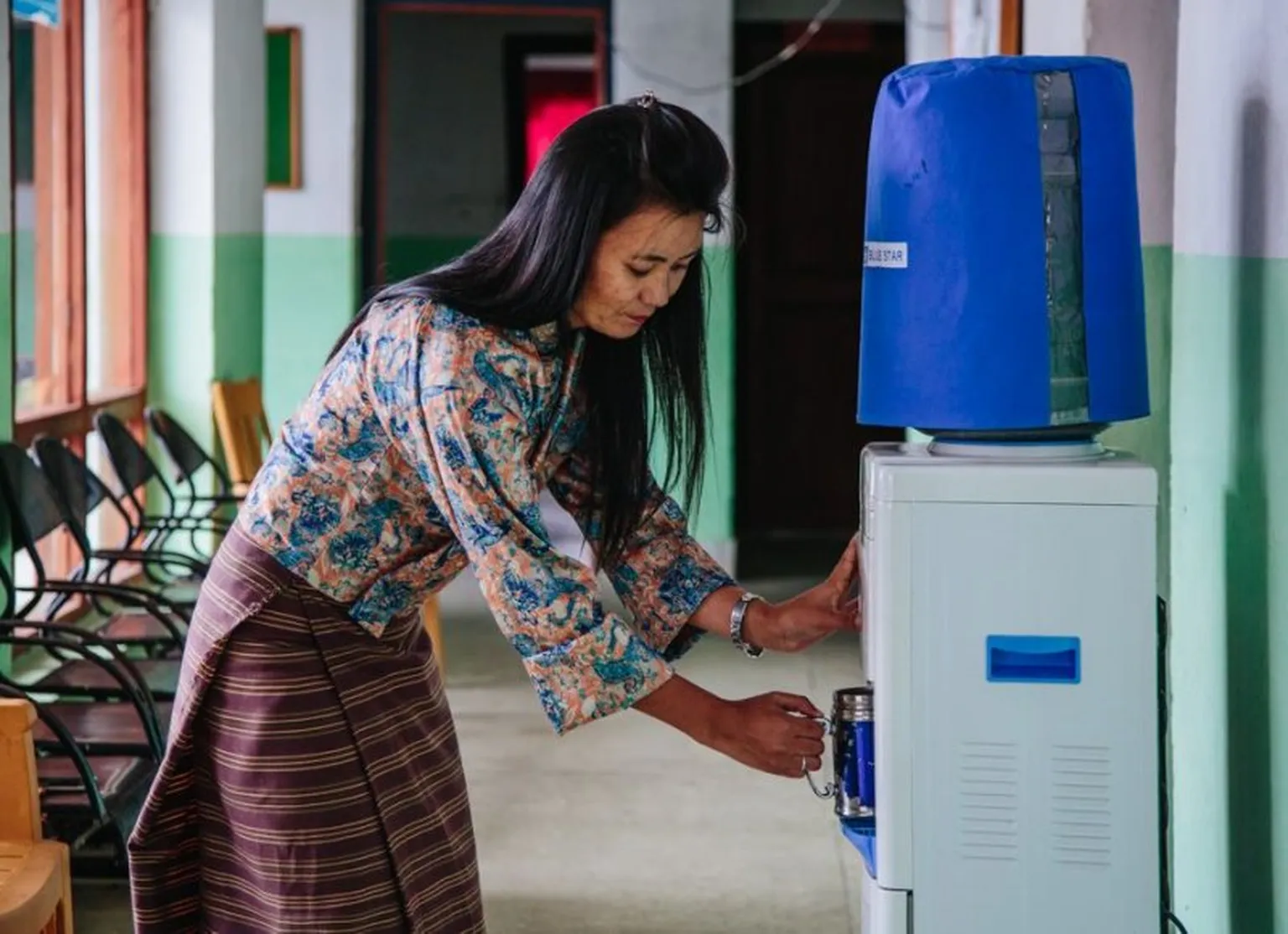 Drinking water in health care facility