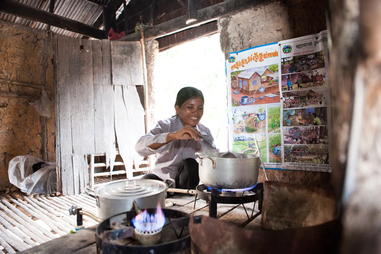 Innovative microcredits for Cambodian biogas users