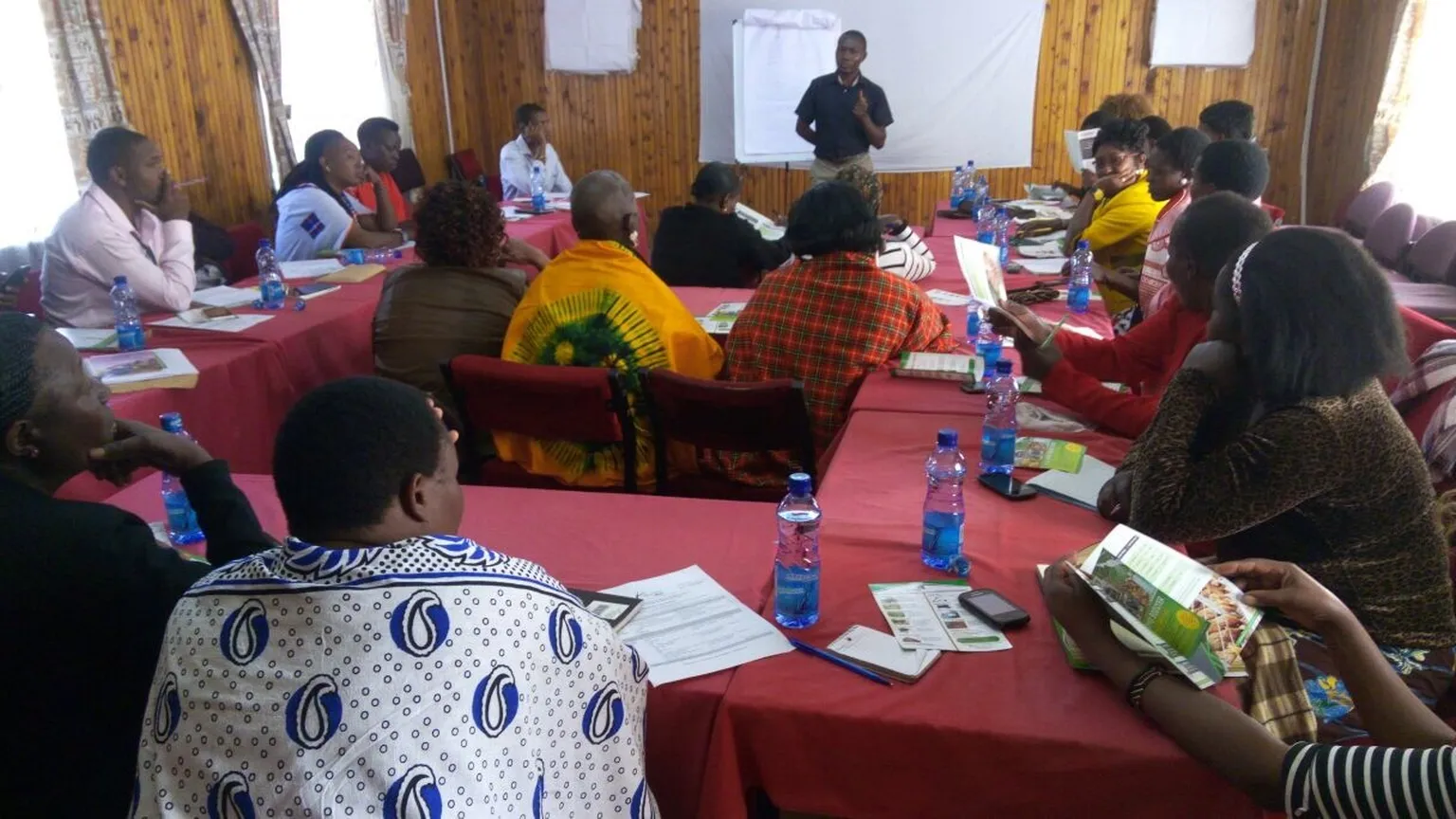 Meeting on finance and credit products in Narok